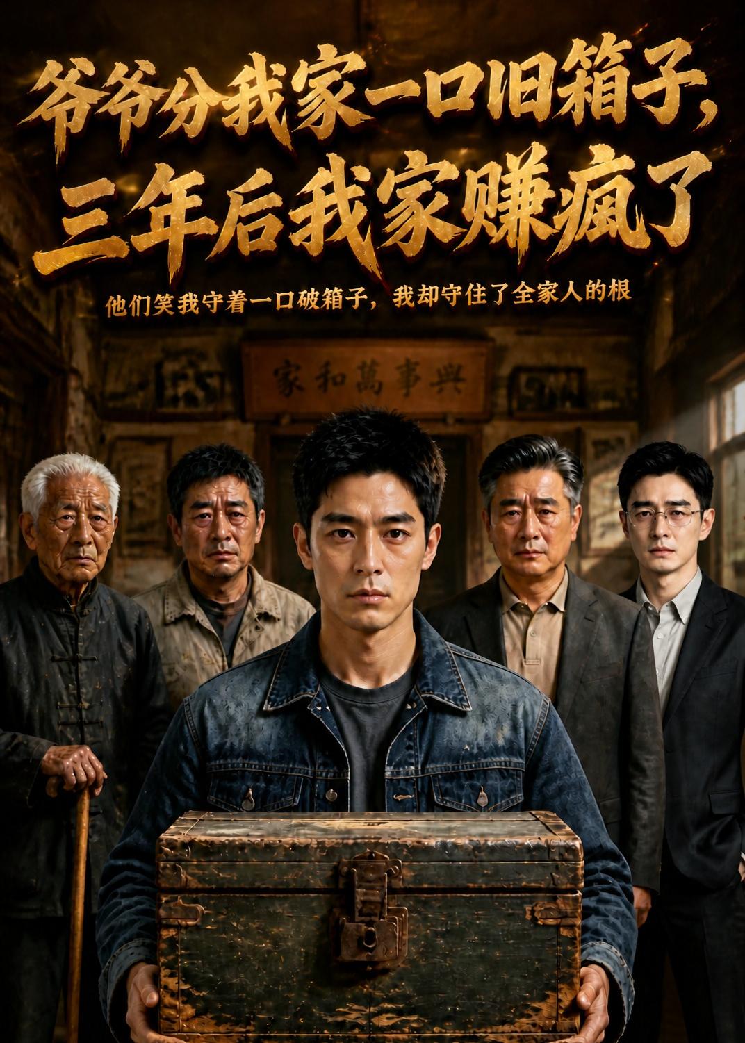 爷爷分我家一口旧箱子，三年后我家赚疯了